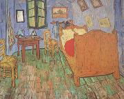 Vincent Van Gogh Vincet's Bedroom in Arles (nn04) oil